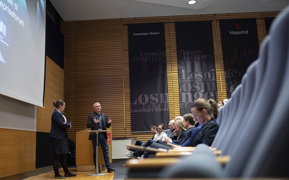 Ungt Entrepriseforum kraftsektoren Haavind